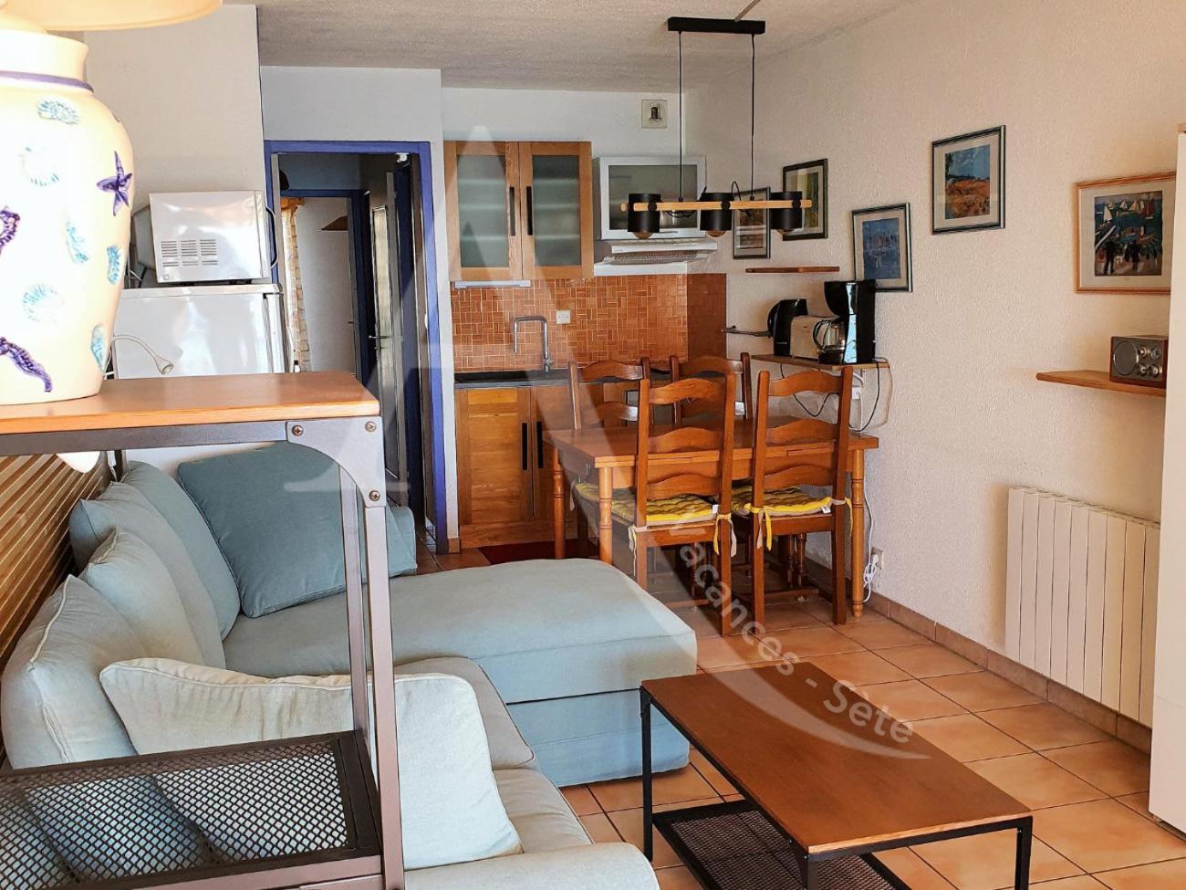 Confortable T2 En Front De Mer, Parking, Wi-Fi Sete Exterior photo